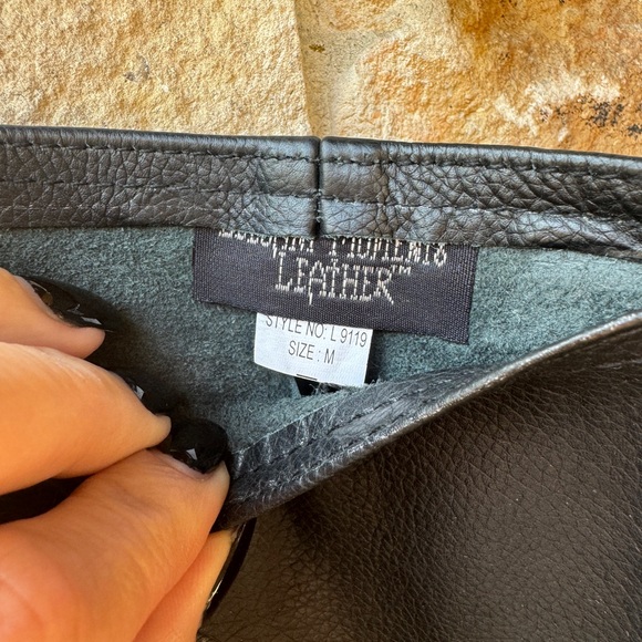 Elegant Moments Leather Pants M - Picture 2 of 8